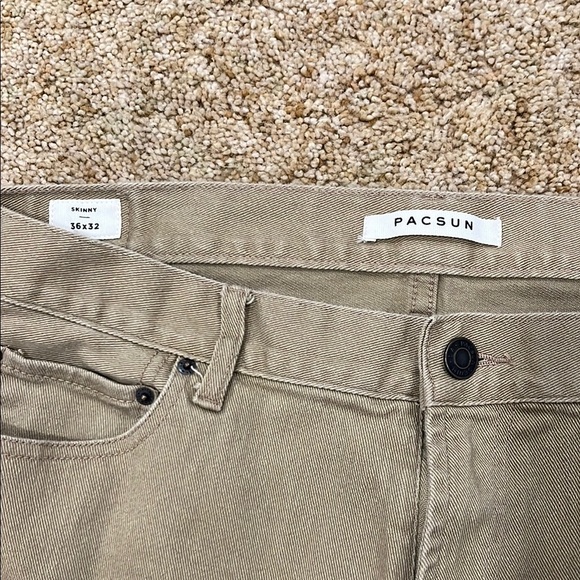 PacSun Tan Skinny Jeans - Picture 2 of 4